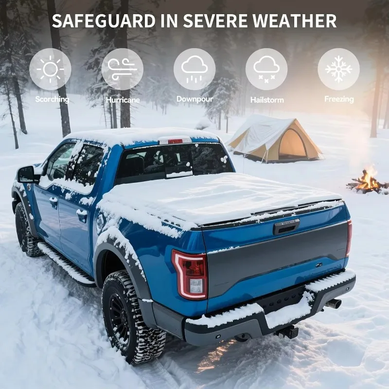 Krono Wild 6ft Aluminum Alloy Tri-fold Hinged Waterproof Locking Hard Truck Bed Tonneau Cover F150 Retractable Electric
Krono Wild 6ft Aluminum Alloy Tri-fold Hinged Waterproof Locking Hard Truck Bed Tonneau Cover F150 Retractable Electric