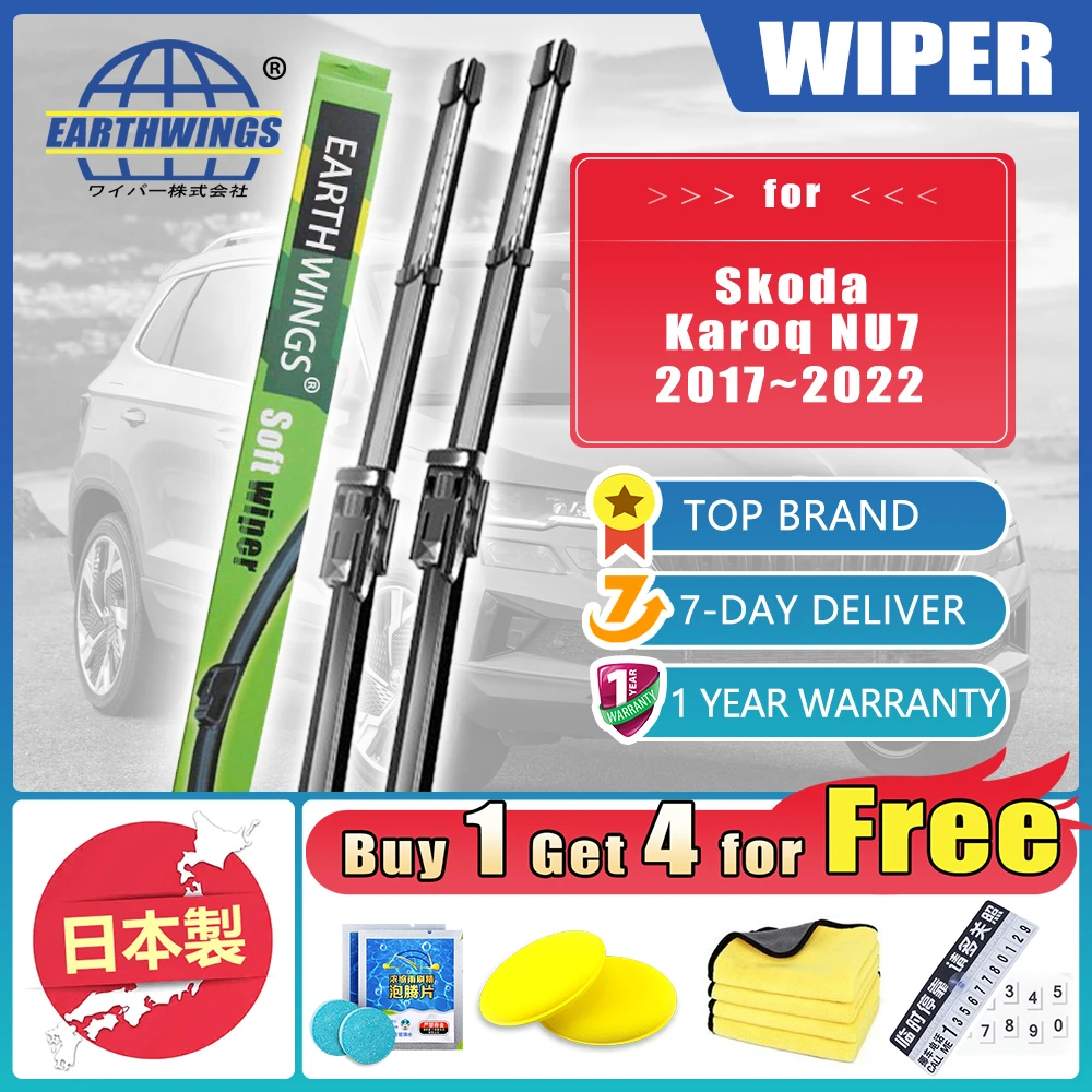 For Skoda Karoq NU7 2017 2018 2019 2020 2021 2022 SE L Car Front Wiper Blades Brushes Cleaning Windscreen Windshield Accessories
For Skoda Karoq NU7 2017 2018 2019 2020 2021 2022 SE L Car Front Wiper Blades Brushes Cleaning Windscreen Windshield Accessories
