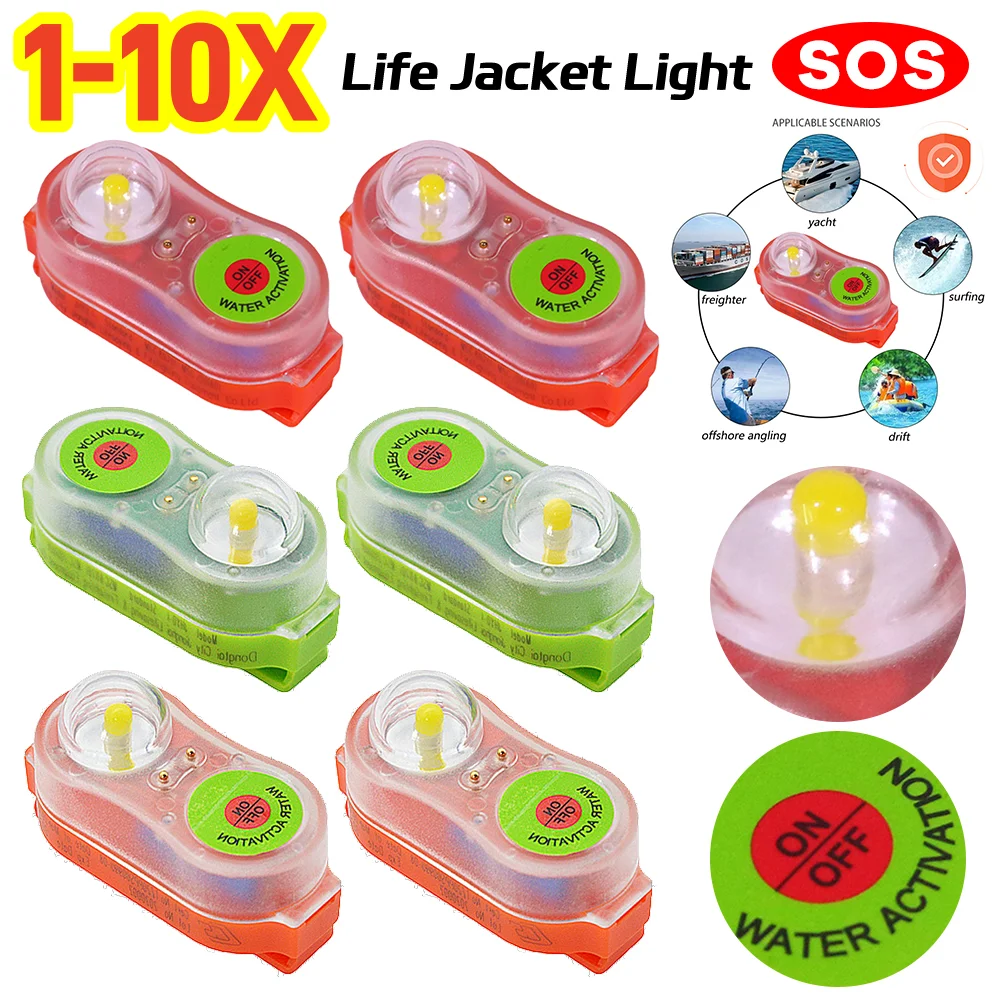 30g Lithium Life Vest Light Conspicuous Attract Light Lamp Life Jacket Light For Life Vest Outdoor Adult Children Life-saving
30g Lithium Life Vest Light Conspicuous Attract Light Lamp Life Jacket Light For Life Vest Outdoor Adult Children Life-saving