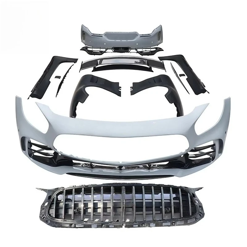 High Quality GTR Style Fiberglass Car Body Kit for GT Front Rear Bumper Fender Side Skirts Rear Spoiler Parts
High Quality GTR Style Fiberglass Car Body Kit for GT Front Rear Bumper Fender Side Skirts Rear Spoiler Parts