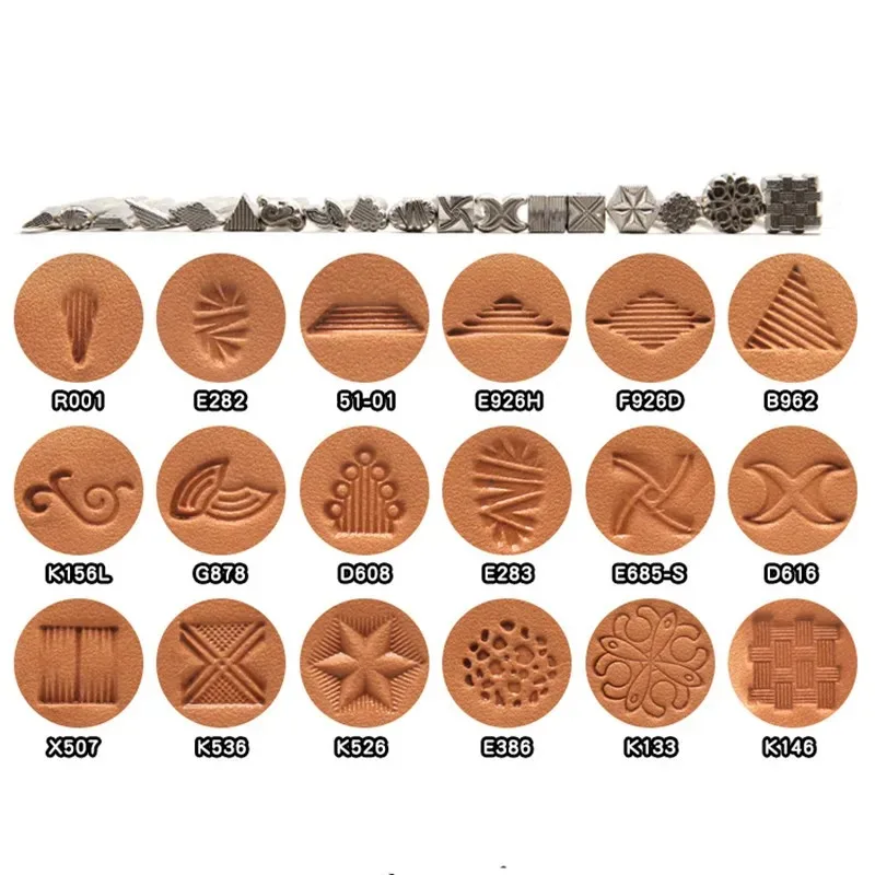 Набор для тиснения по коже из цинкового сплава – Профессиональный инструмент для резьбы и тиснения для рукоделия по коже | Набор для творчества Artisan Pattern Press Kit
Набор для тиснения по коже из цинкового сплава – Профессиональный инструмент для резьбы и тиснения для рукоделия по коже | Набор для творчества Artisan Pattern Press Kit