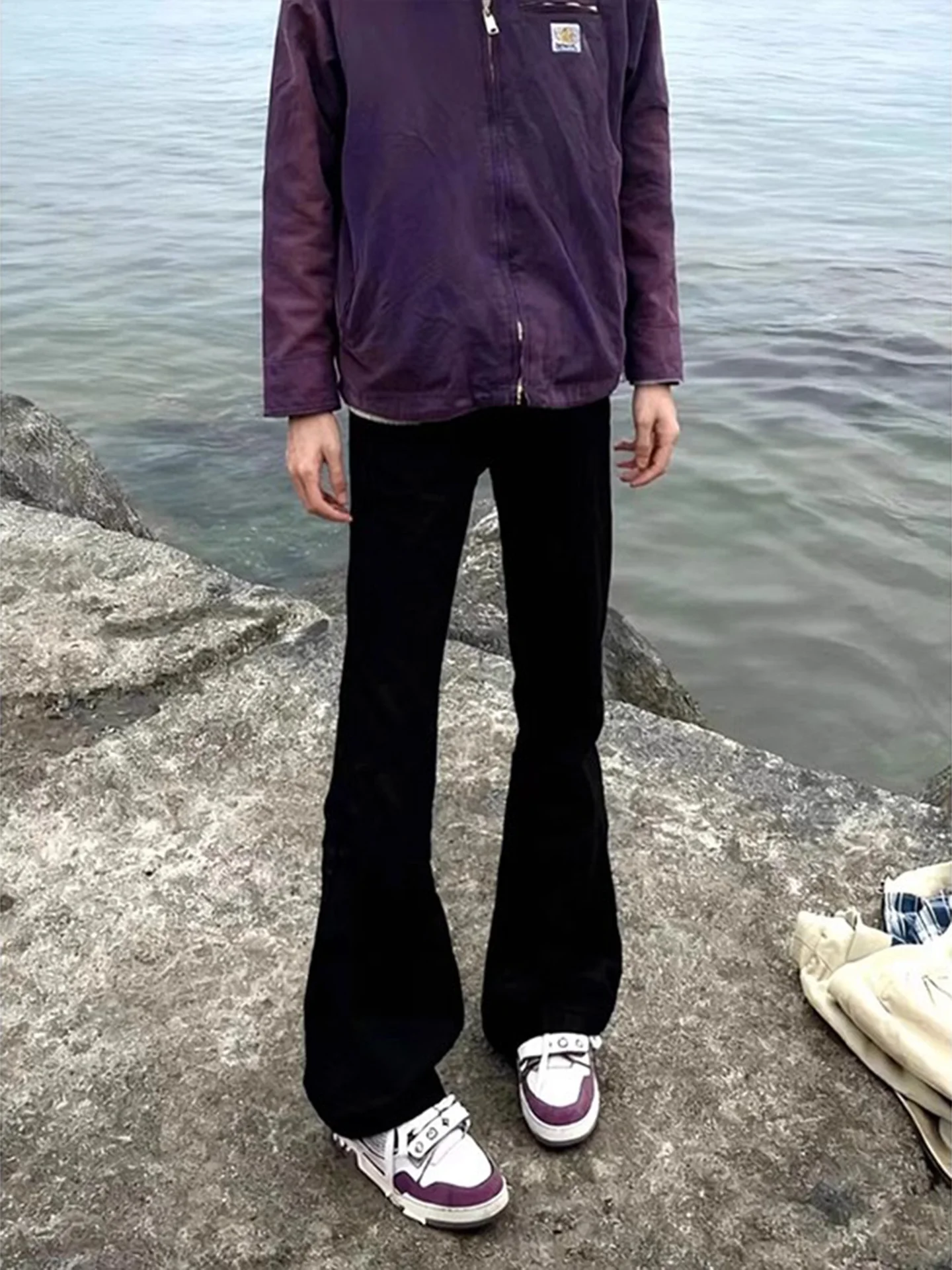 Bla Le Blade Fce Lined Straight Leg Men's Jeans High Waist Casual Bootcut Pants Autumn Winter Faion Street Sle
Bla Le Blade Fce Lined Straight Leg Men's Jeans High Waist Casual Bootcut Pants Autumn Winter Faion Street Sle