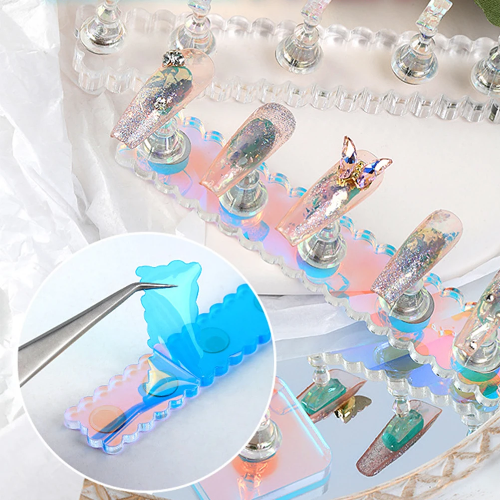Nail Art Display Holders Lightweight Space Saving Creative Racks for Artificial Nails Practice Tools Beauty Salon Training
Nail Art Display Holders Lightweight Space Saving Creative Racks for Artificial Nails Practice Tools Beauty Salon Training