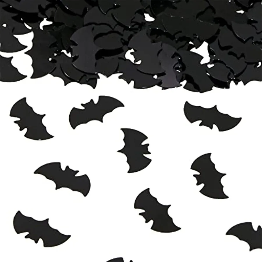1200pcs Halloween Party Confetti Black Bat Confetti for Halloween Party Table Confetti and DIY Bat
1200pcs Halloween Party Confetti Black Bat Confetti for Halloween Party Table Confetti and DIY Bat