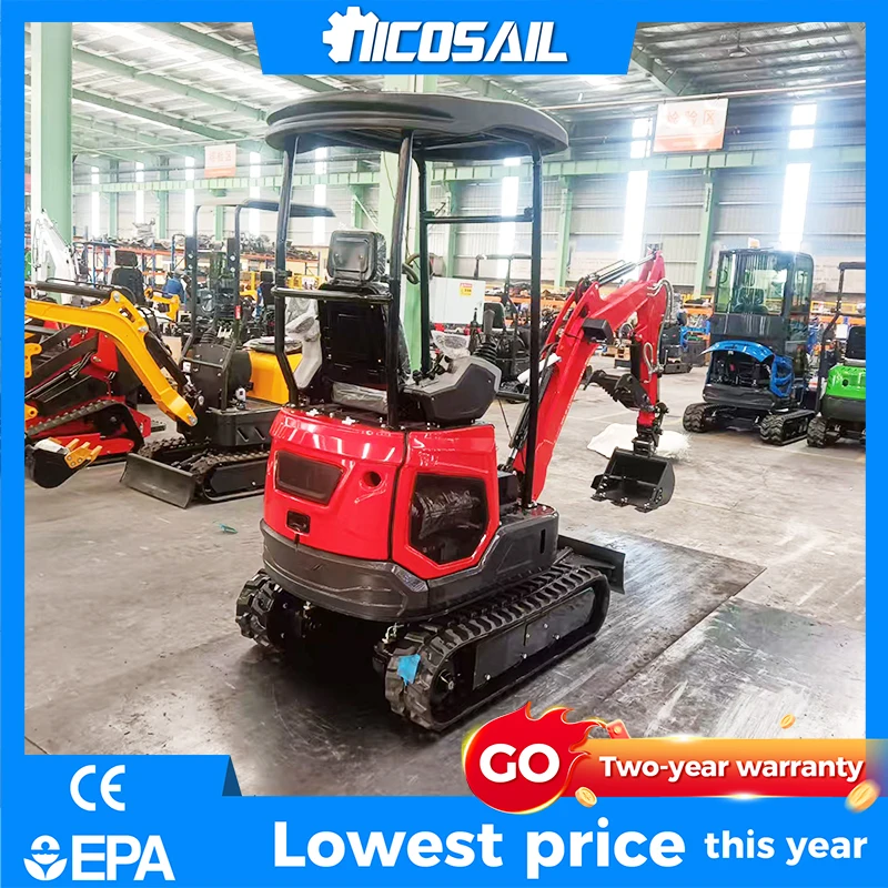 Custom Mini Excavator EPA Engine Micro Digger Machine for Farm Work Landscaping Tree Planting and Trenching
Custom Mini Excavator EPA Engine Micro Digger Machine for Farm Work Landscaping Tree Planting and Trenching