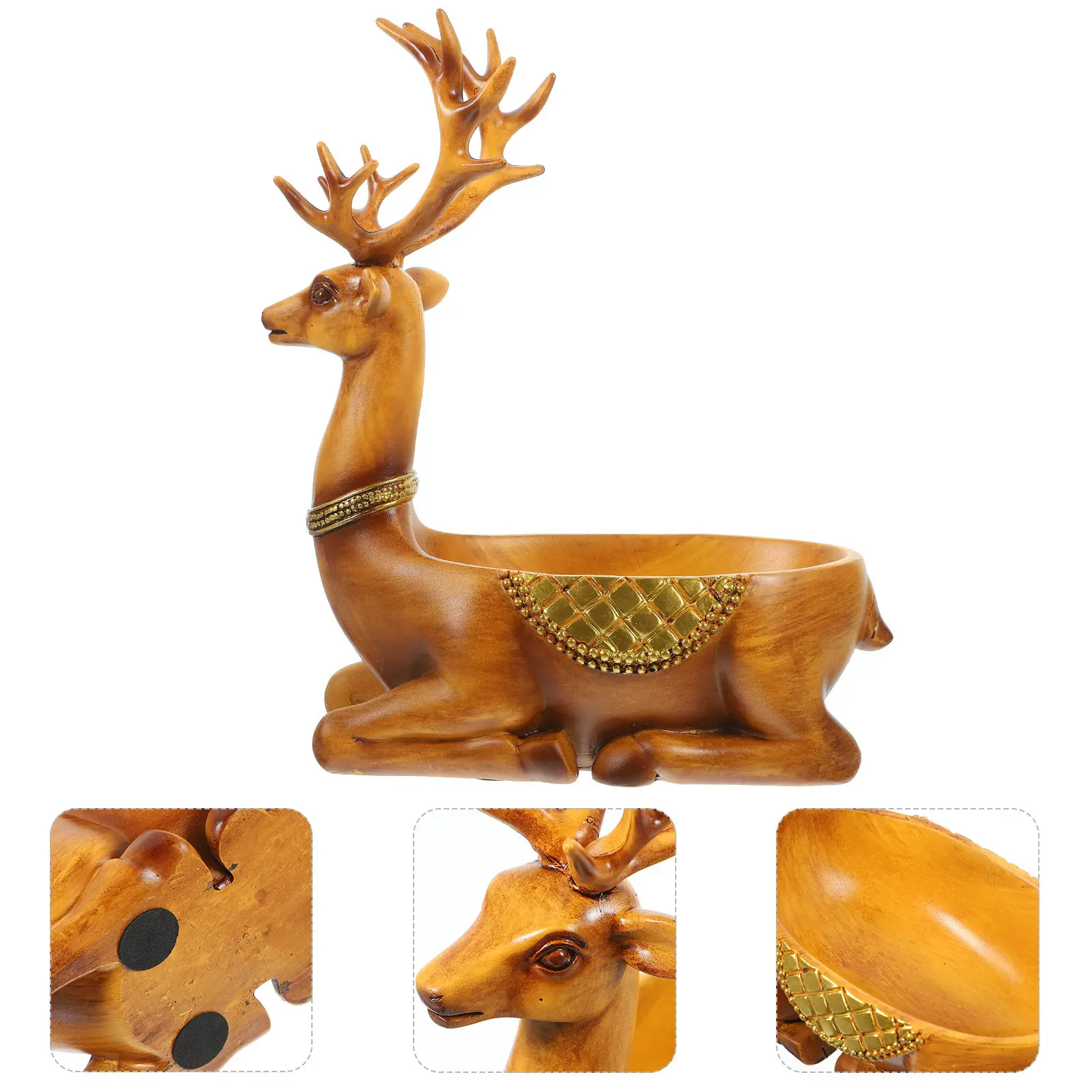 Deer Statue Storage Holder Resin Deer Key Holder Sundries Organizer Box Desktop Ornament Home Decor Office Desk Decor Candy
Deer Statue Storage Holder Resin Deer Key Holder Sundries Organizer Box Desktop Ornament Home Decor Office Desk Decor Candy