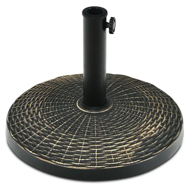 27 lbs Patio Market Umbrella Base Stand
27 lbs Patio Market Umbrella Base Stand