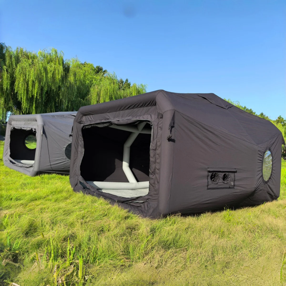 350x300cm Oversized Inflatable Camping Tent, TC Cotton Warm and Cold Proof Tent, Suitable for Family Outdoor Travel
350x300cm Oversized Inflatable Camping Tent, TC Cotton Warm and Cold Proof Tent, Suitable for Family Outdoor Travel