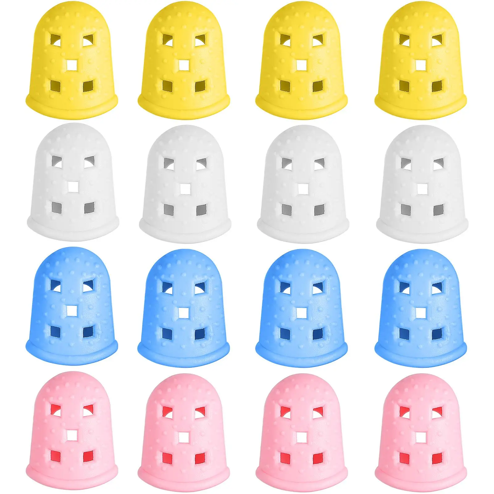 16 Pcs Pain-proof Finger Cover Bass Guards Guitar Gloves Non-slip Fingertip Protectors Silica Gel Silicone Covers Mandolin
16 Pcs Pain-proof Finger Cover Bass Guards Guitar Gloves Non-slip Fingertip Protectors Silica Gel Silicone Covers Mandolin