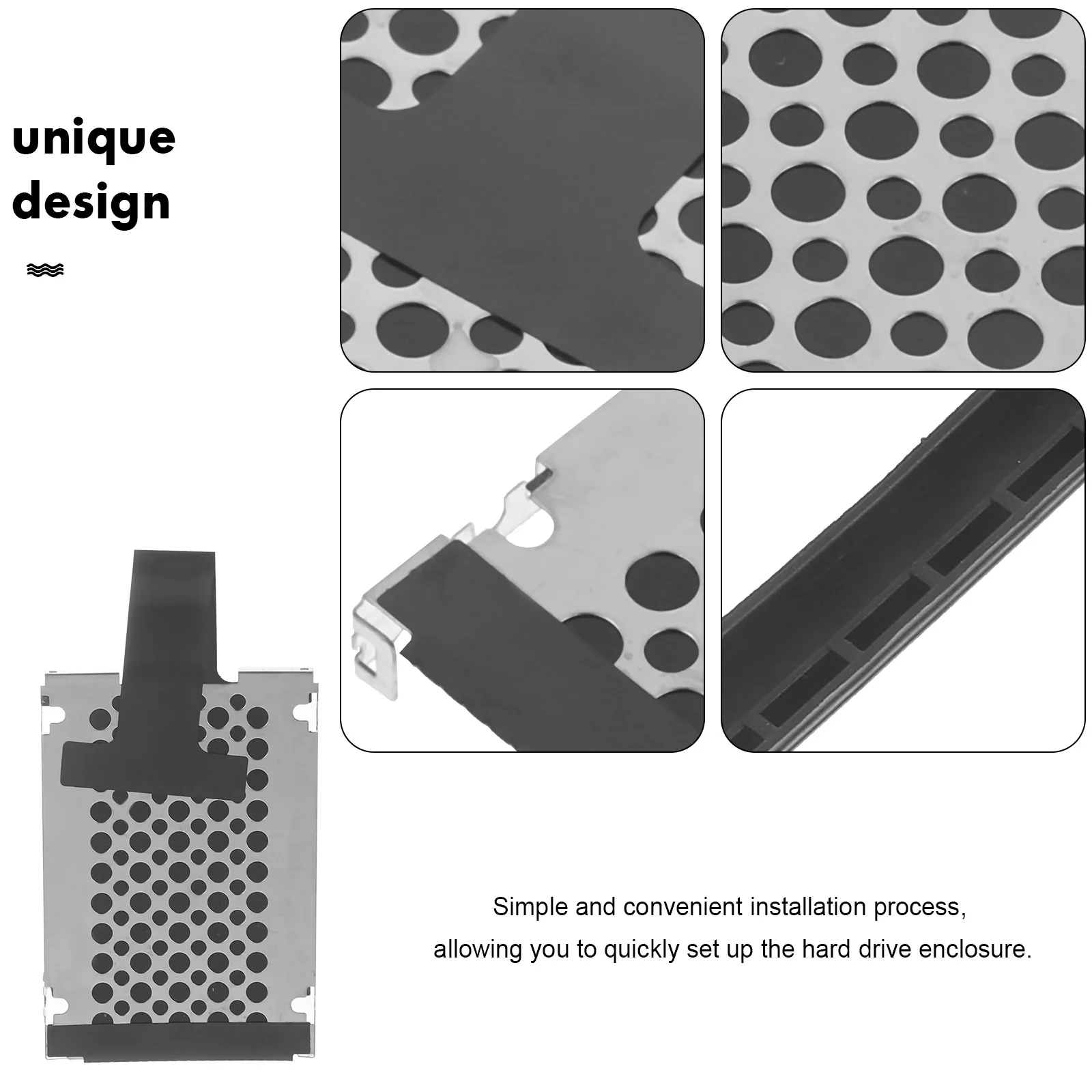 1 set 1 Set Mounting Bracket Internal Hard Disk Drive Holder Adapter For T420I Durable Iron Abs Rubber Compact Lightweight
1 set 1 Set Mounting Bracket Internal Hard Disk Drive Holder Adapter For T420I Durable Iron Abs Rubber Compact Lightweight