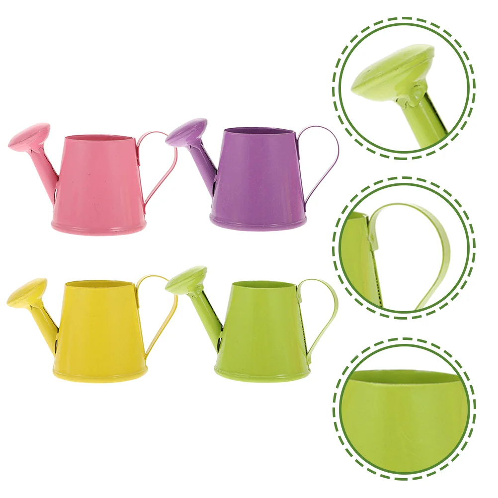 4 Pcs Toy Room Mini Watering Can House Plants Planter Iron Indoor Flower Metal Kettle
4 Pcs Toy Room Mini Watering Can House Plants Planter Iron Indoor Flower Metal Kettle