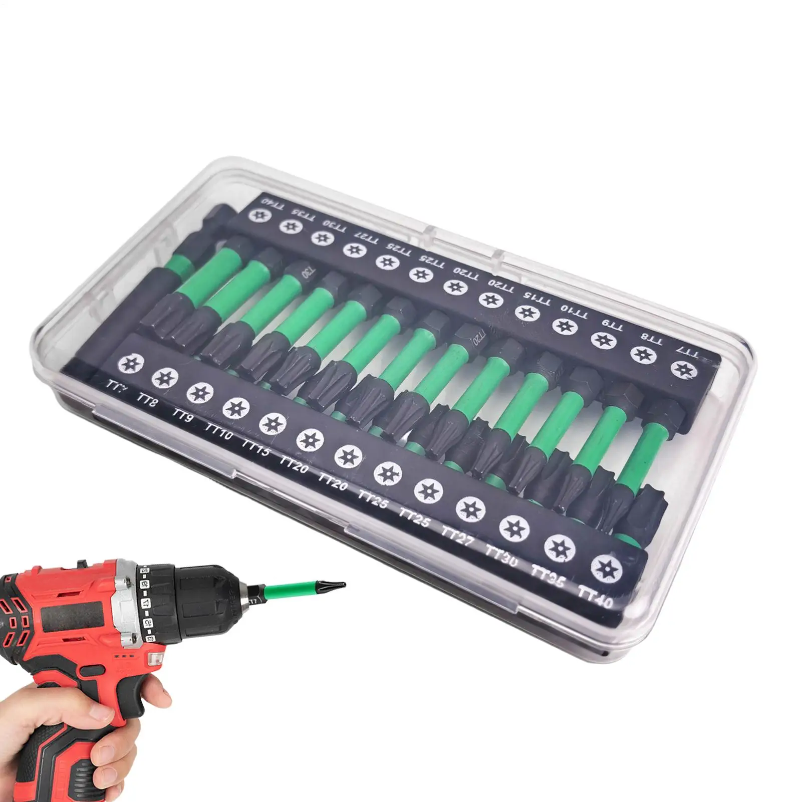 Динамометрические биты, комплект динамометрических сверл, защита от несанкционированного доступа, набор бит Torx для автомобильной бытовой конструкции, промышленной сантехники
Динамометрические биты, комплект динамометрических сверл, защита от несанкционированного доступа, набор бит Torx для автомобильной бытовой конструкции, промышленной сантехники