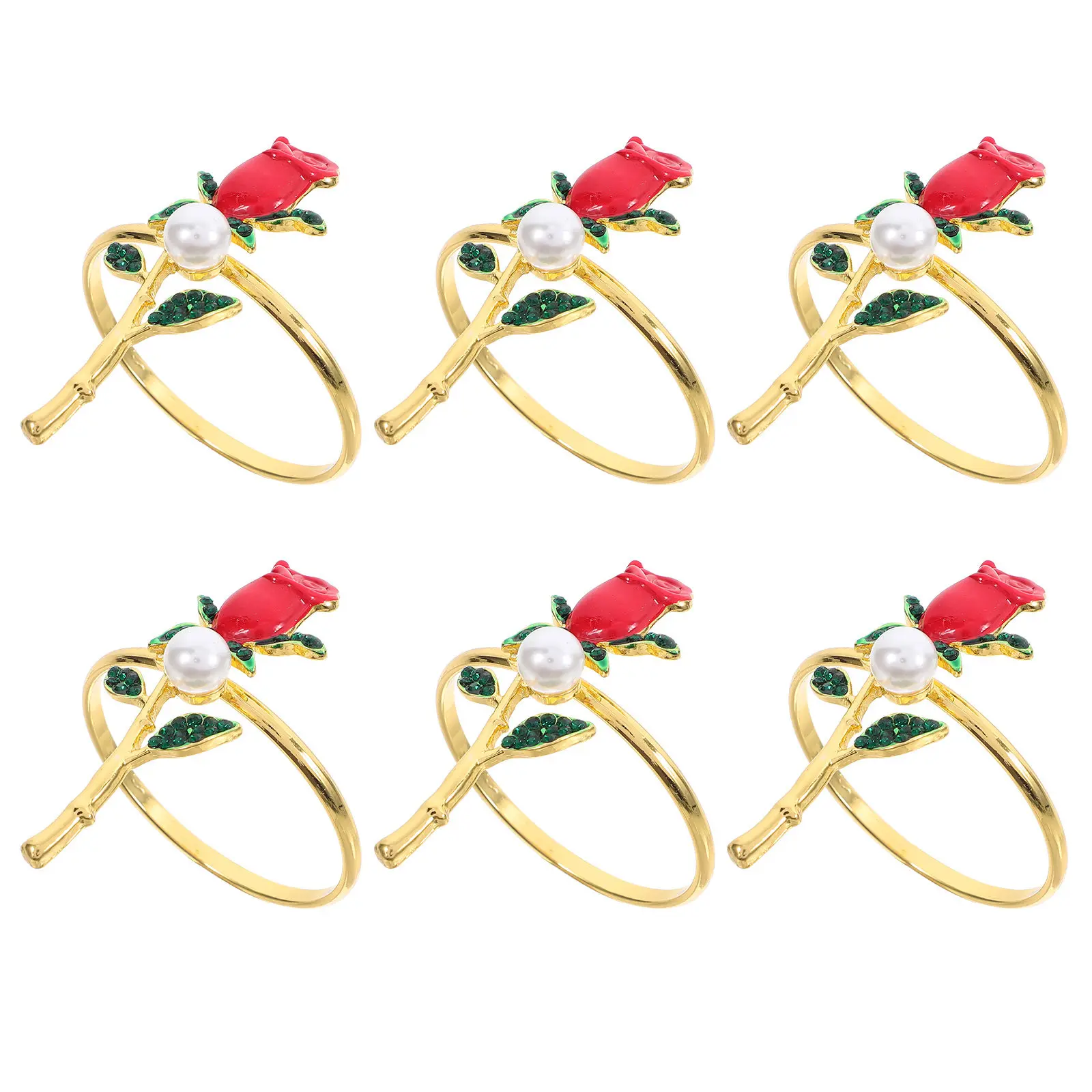 6 Pcs Easter Napkin Wrap Rose Butterfly Rings Beautiful Holder Bling Birds Crane
6 Pcs Easter Napkin Wrap Rose Butterfly Rings Beautiful Holder Bling Birds Crane