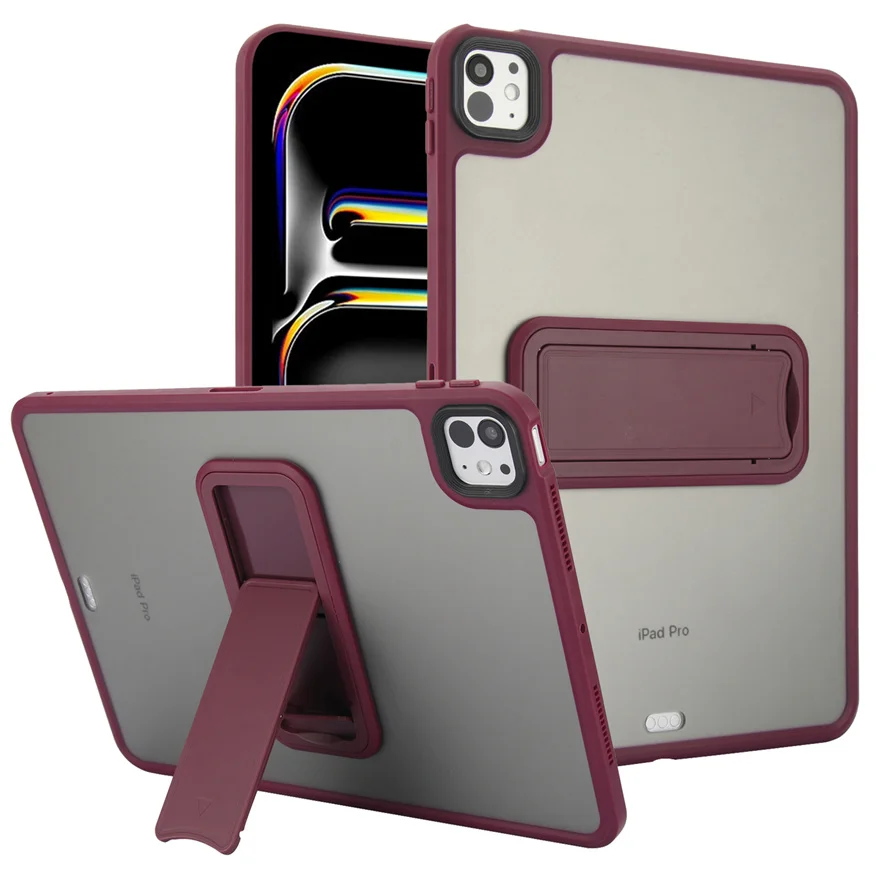 For iPad Air 11 2024 Case PC+TPU Shockproof Protective With Bracket Tablet Shell for iPad5 6 7 8 9 Air2 4 5/Pro 11/10 10.9
For iPad Air 11 2024 Case PC+TPU Shockproof Protective With Bracket Tablet Shell for iPad5 6 7 8 9 Air2 4 5/Pro 11/10 10.9