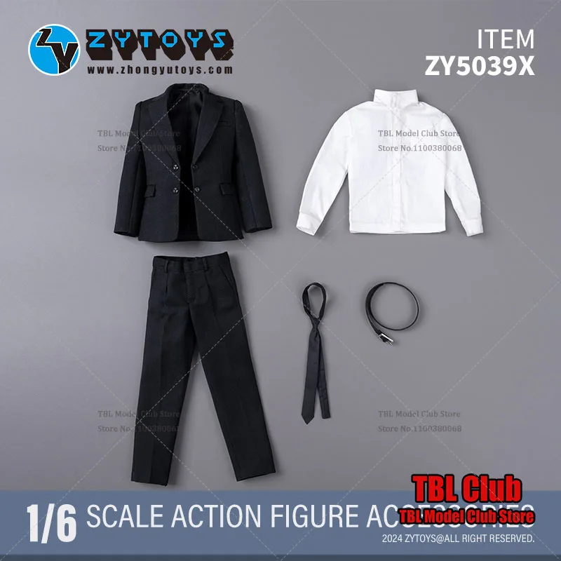 High Quality ZYTOYS ZY5039X 1/6 Scale Male Black Suit Western-style Clothes Model Fit 12'' Soldier Action Figure Body
High Quality ZYTOYS ZY5039X 1/6 Scale Male Black Suit Western-style Clothes Model Fit 12'' Soldier Action Figure Body