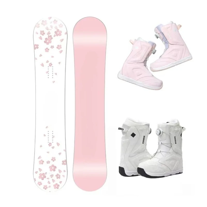 All Mountain Snowboard Kit with Snowboard Boots, Carbon Fiber Poplar Core Freestyle Carving Set for Adults
All Mountain Snowboard Kit with Snowboard Boots, Carbon Fiber Poplar Core Freestyle Carving Set for Adults
