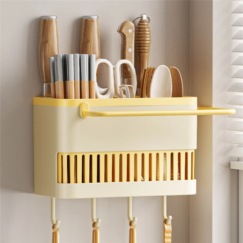 Kitchen Utensil Chopstick Storage Rack With Hook Drainage Rack Wall Mounted Tableware Storage Box Kitchen Organizer
Kitchen Utensil Chopstick Storage Rack With Hook Drainage Rack Wall Mounted Tableware Storage Box Kitchen Organizer