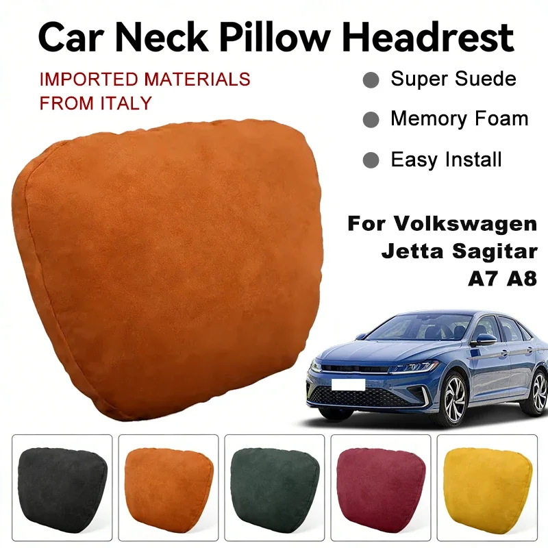 Italy Suede Car Neck Rest Pillow For Volkswagen Jetta Sagitar A7 A8 Seat Head Neck Support Cushion Auto Interior Accessories
Italy Suede Car Neck Rest Pillow For Volkswagen Jetta Sagitar A7 A8 Seat Head Neck Support Cushion Auto Interior Accessories