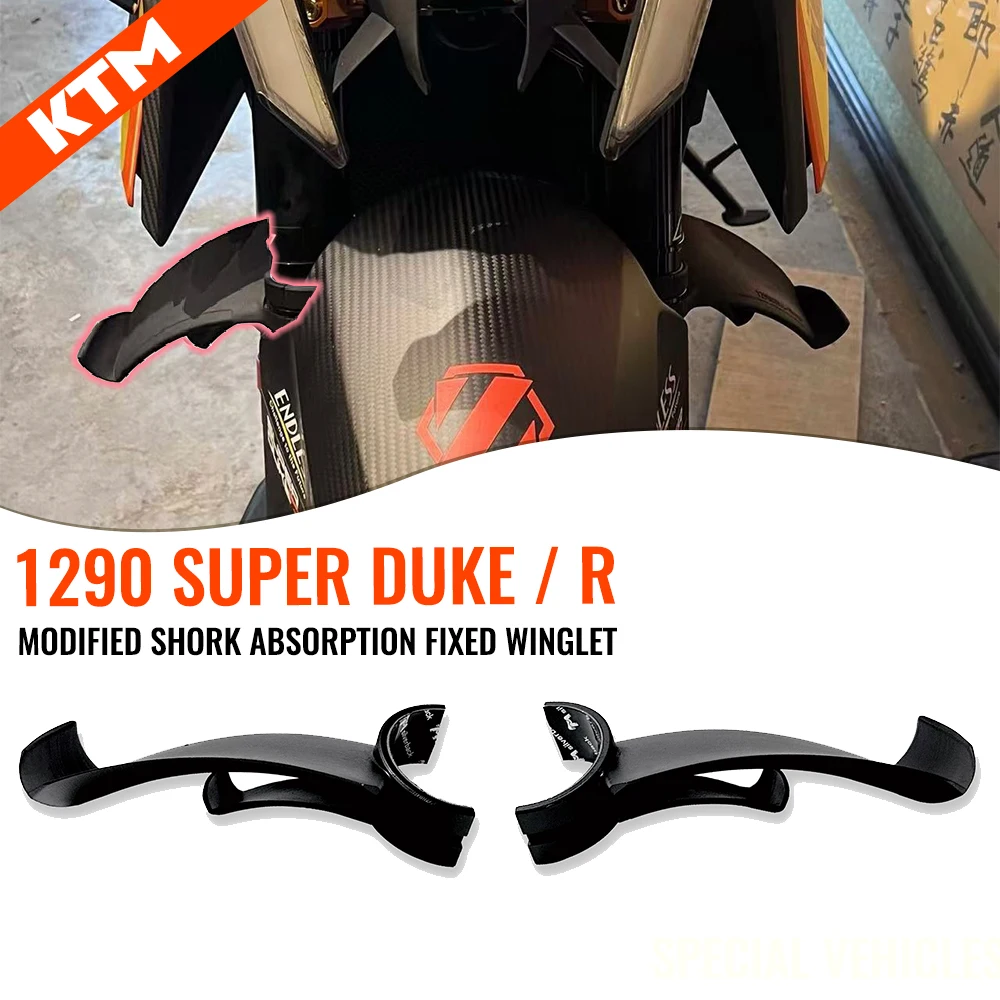 Motorcycle Shock Absorption Fixed Winglet Decorative spoiler wing Accessories For 1290 SUPER DUKE / R 2021 2022 2023 2024
Motorcycle Shock Absorption Fixed Winglet Decorative spoiler wing Accessories For 1290 SUPER DUKE / R 2021 2022 2023 2024