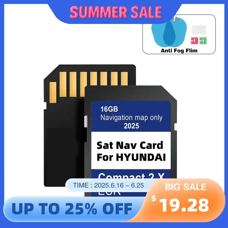 2025 Version Maps Europe UK Navigation GEN2 for Hyundai Compact 2.X H1/i20/Santa Fe/Grand Santa Fe/Tucson Car SD GPS Card 16GB
2025 Version Maps Europe UK Navigation GEN2 for Hyundai Compact 2.X H1/i20/Santa Fe/Grand Santa Fe/Tucson Car SD GPS Card 16GB