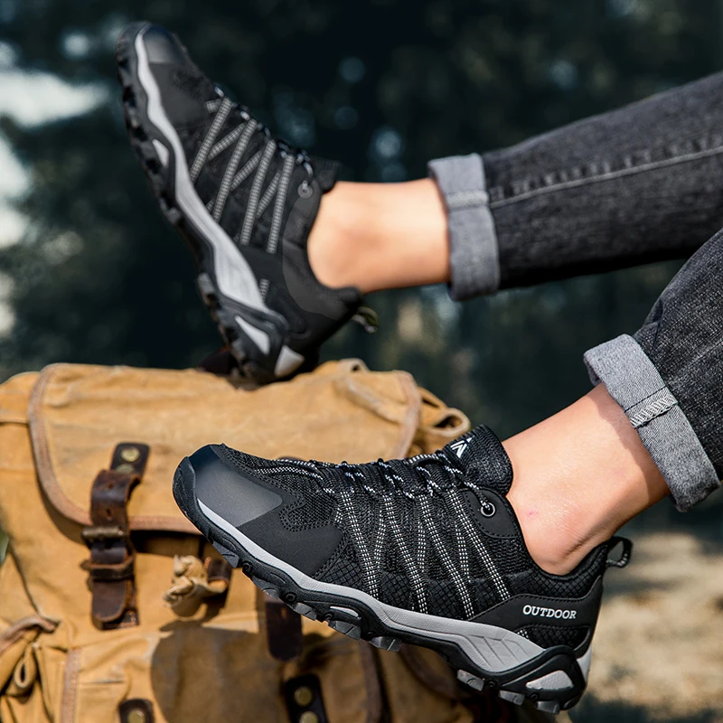 Hiking Boots Mens Waterproof Breathable Outdoor Sports Shoes Mens Hiking Boots Outdoor Climbing Shoes
Hiking Boots Mens Waterproof Breathable Outdoor Sports Shoes Mens Hiking Boots Outdoor Climbing Shoes