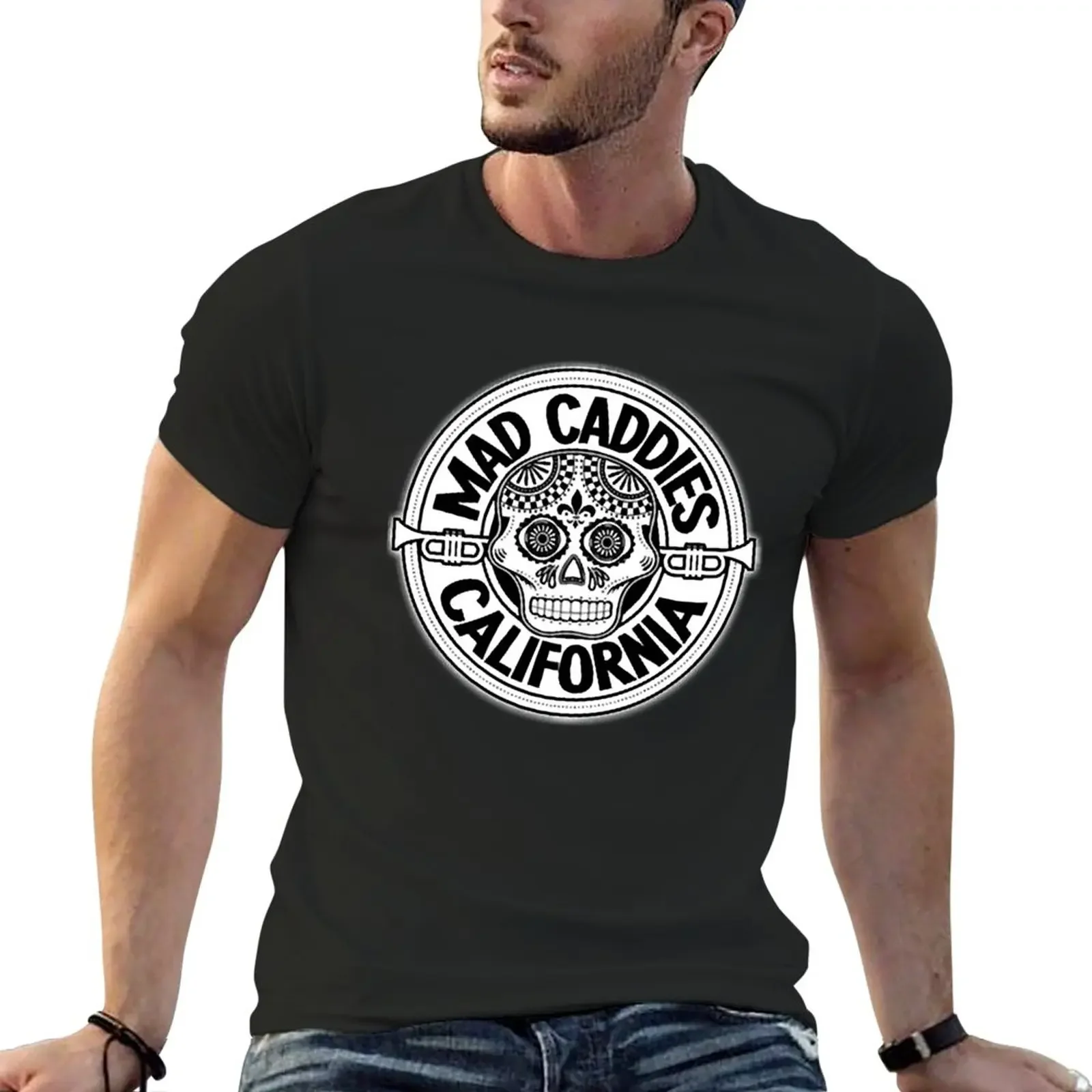 New Mad Caddies Ska Punk Logo Essential T-Shirt customs design your own cute tops vintage clothes Men's cotton t-shirt
New Mad Caddies Ska Punk Logo Essential T-Shirt customs design your own cute tops vintage clothes Men's cotton t-shirt