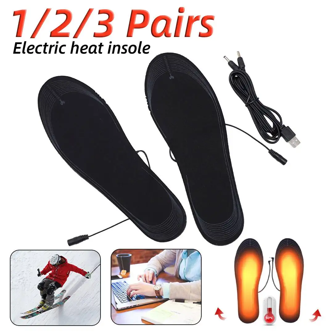 1-3Pairs Unisex Electric Foot Warmer Cuttable Heated Shoes Pad Adjustable Temperature Multifunctional for Winter Fishing Hiking
1-3Pairs Unisex Electric Foot Warmer Cuttable Heated Shoes Pad Adjustable Temperature Multifunctional for Winter Fishing Hiking