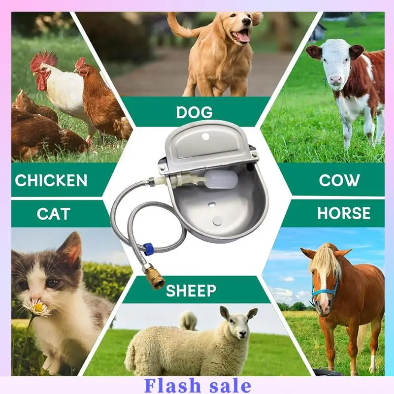 A06R Automatic Water Dispenser For Dogs,Dog Water Bowl Dispenser,Goat Waterer, Stainless Steel Livestock Dispense
A06R Automatic Water Dispenser For Dogs,Dog Water Bowl Dispenser,Goat Waterer, Stainless Steel Livestock Dispense