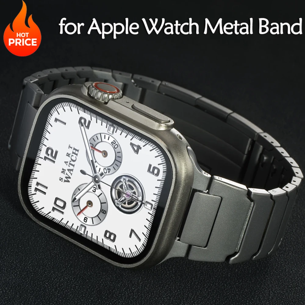 Ремешок из нержавеющей стали для Apple Watch Ultra 3/2 49 мм Series11 10 46 мм 45 мм 44 мм 42 мм Быстросъемный браслет Iwatch 9 8 7 6 5 SE
Ремешок из нержавеющей стали для Apple Watch Ultra 3/2 49 мм Series11 10 46 мм 45 мм 44 мм 42 мм Быстросъемный браслет Iwatch 9 8 7 6 5 SE