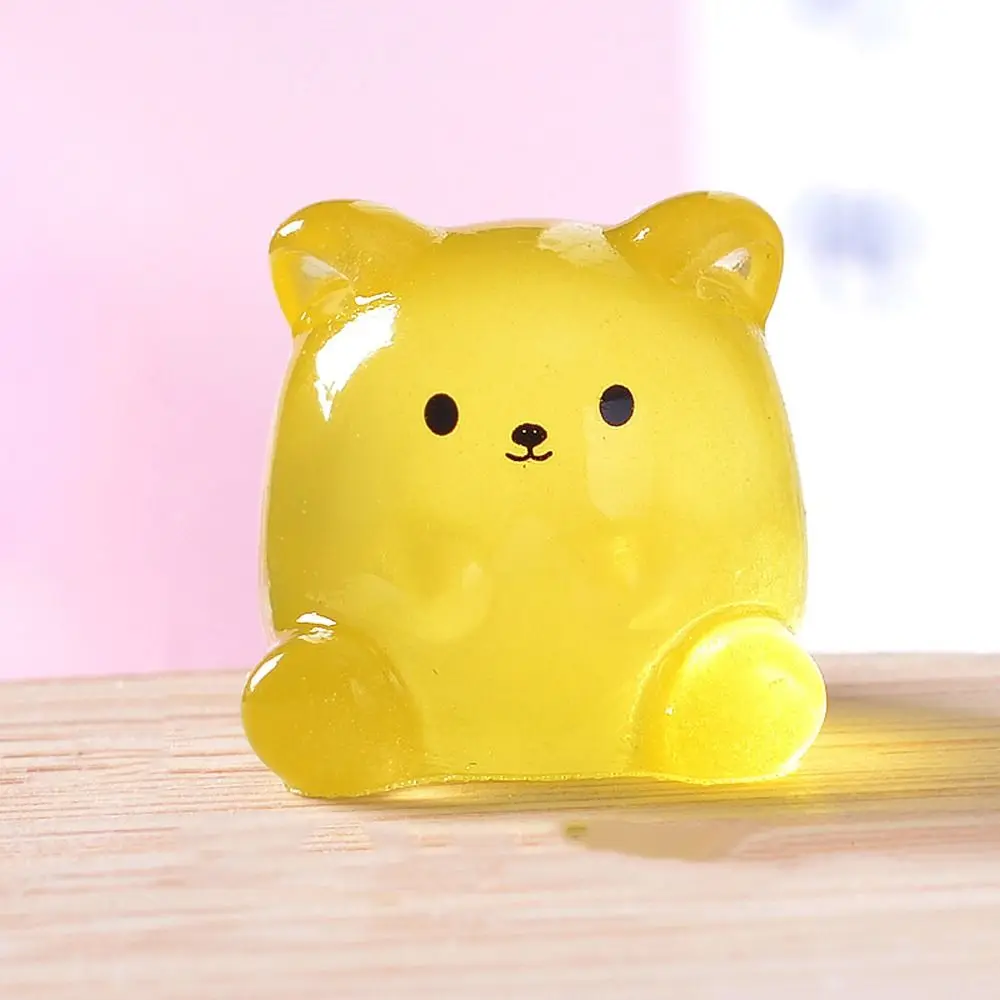 Cartoon Luminous Small Bear Figurines Glow in Dark Cute Bear Figurines Miniatures Resin Crafts DIY Small Bear Statue
Cartoon Luminous Small Bear Figurines Glow in Dark Cute Bear Figurines Miniatures Resin Crafts DIY Small Bear Statue