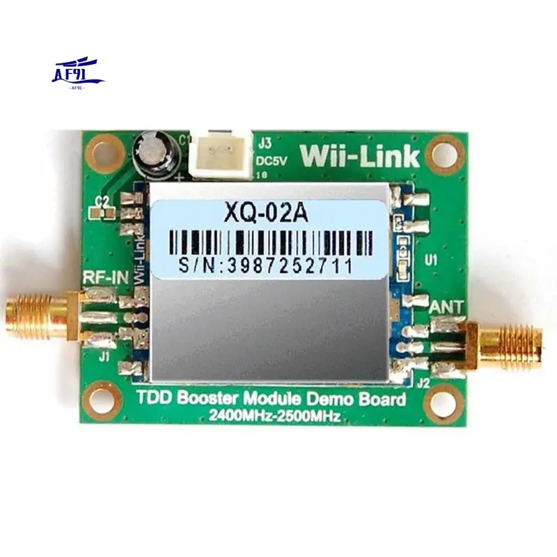 AF91-2.4G усилитель сигнала, усилитель сигнала 2,4 ГГц, 2 Вт, высокая частота для усилителя сигнала Zigbee, модуль усилителя, плата DEMO
AF91-2.4G усилитель сигнала, усилитель сигнала 2,4 ГГц, 2 Вт, высокая частота для усилителя сигнала Zigbee, модуль усилителя, плата DEMO
