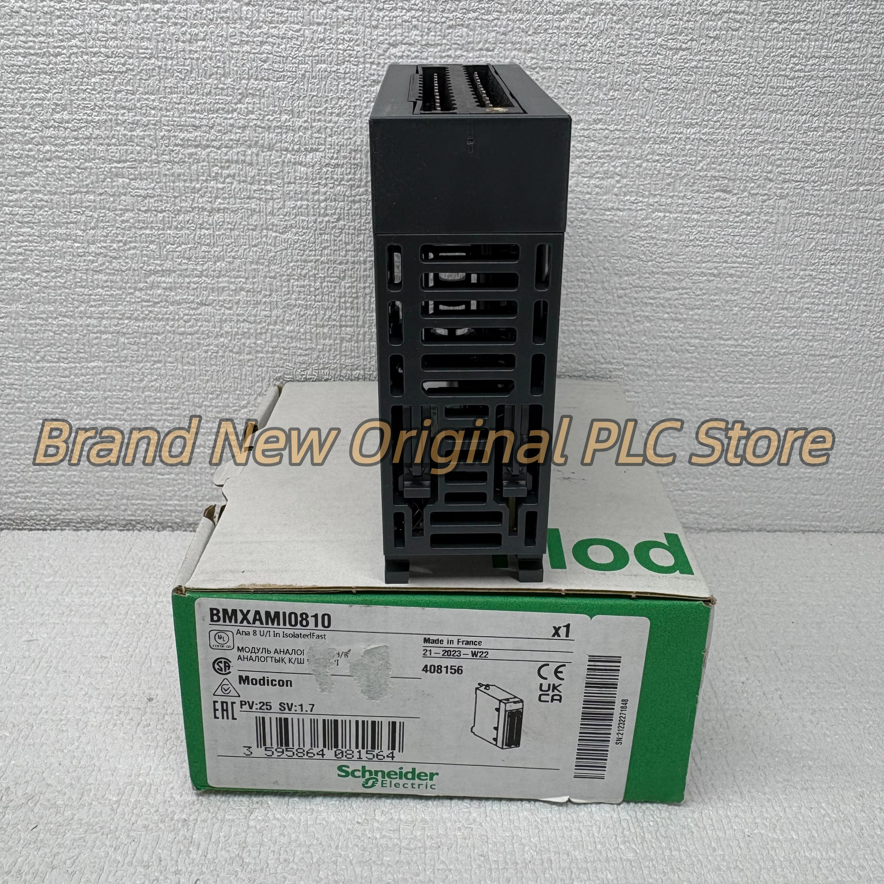BMXAMI0810 new PLC module in box
BMXAMI0810 new PLC module in box