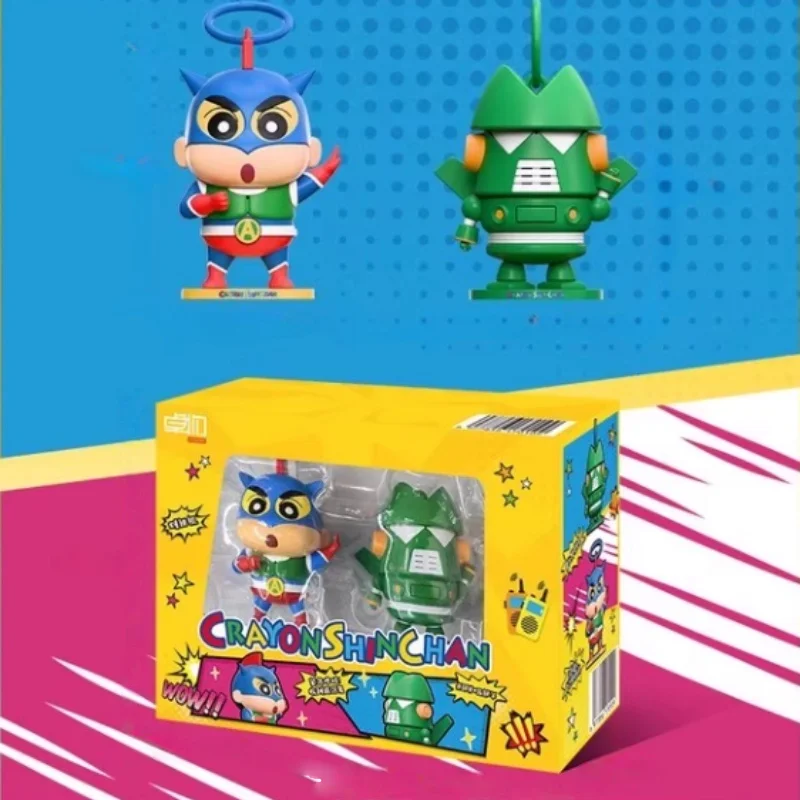 New Genuine Crayon Shin-Chan Walkie-Talkie Set Interactive Cartoon Collectible Toys Pendant Ornament Simulation Play Time Gift
New Genuine Crayon Shin-Chan Walkie-Talkie Set Interactive Cartoon Collectible Toys Pendant Ornament Simulation Play Time Gift