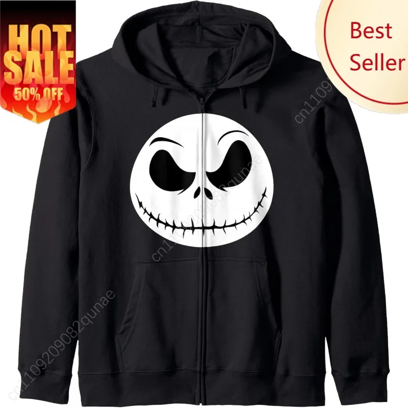 Disney The Nightmare Before Christmas Jack Big Face Zip Hoodie
Disney The Nightmare Before Christmas Jack Big Face Zip Hoodie