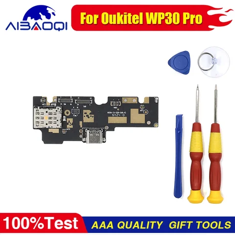 Oukitel用USB充電ドックポート,オリジナルのボード修理,交換部品,無料ツール,wp30 pro,wp38,wp35,100% 新品