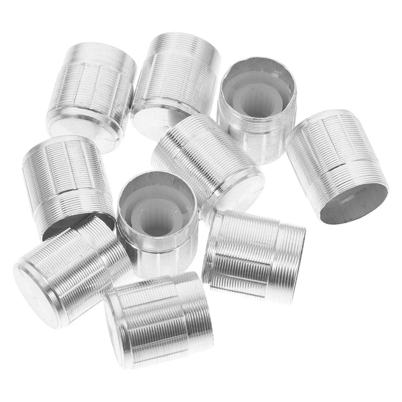 10pcs Potentiometer Knob Electric Guitar Volume Control Replacement Aluminum Alloy Classical Repair Parts
10pcs Potentiometer Knob Electric Guitar Volume Control Replacement Aluminum Alloy Classical Repair Parts