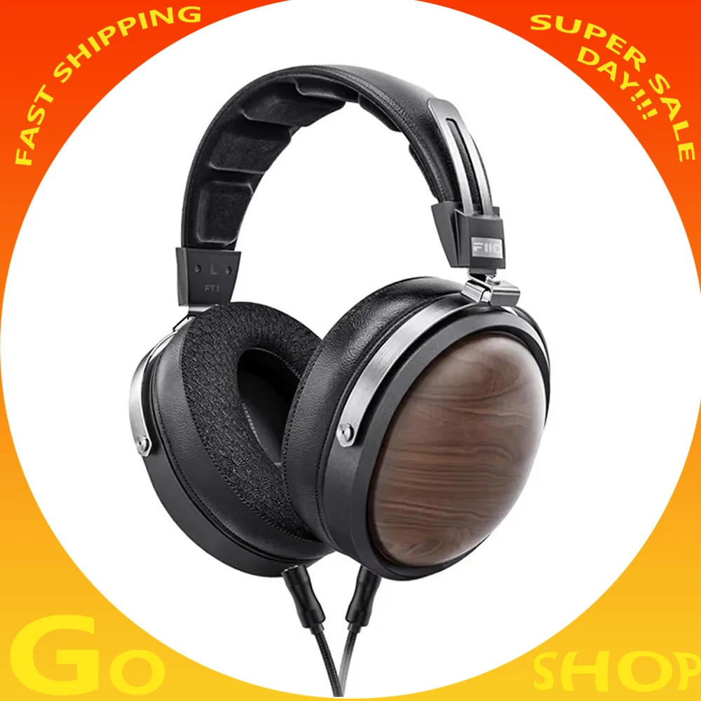 Fiio Ft1 Wired Hifi Headphones Walnut Wood Earphones 60mm Dynamic Ccaw Nanowood Fiber Composite Diaphragm Esport Custom Headsets
Fiio Ft1 Wired Hifi Headphones Walnut Wood Earphones 60mm Dynamic Ccaw Nanowood Fiber Composite Diaphragm Esport Custom Headsets