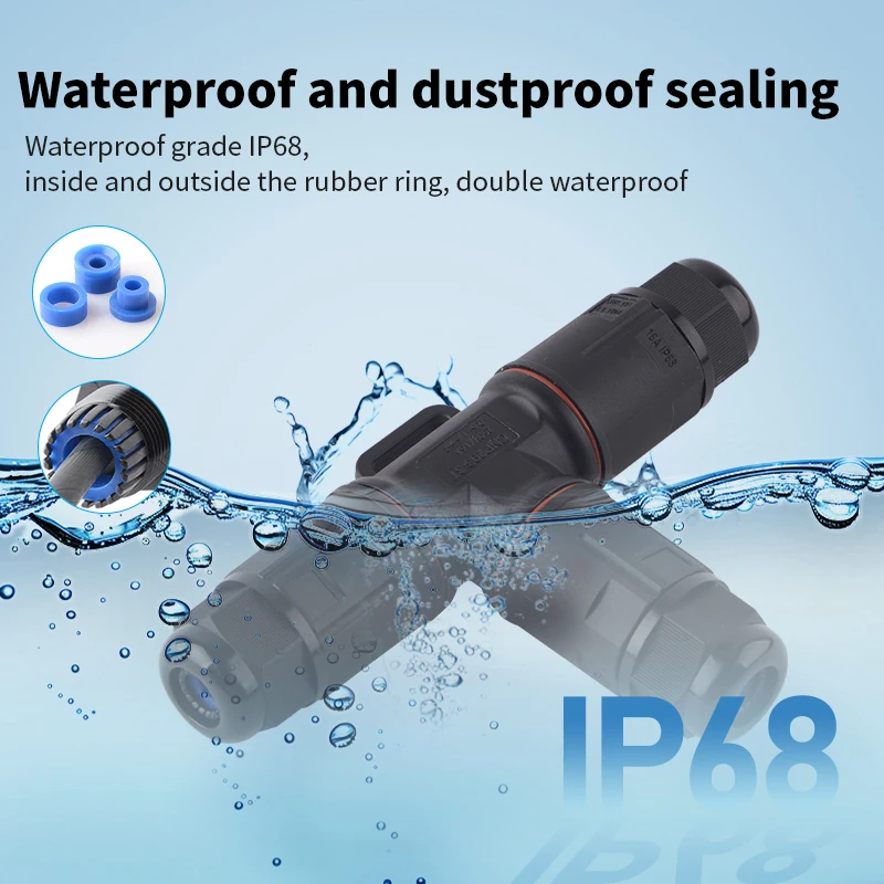 CNP 293X/3T 295/3T Shape Waterproof Connector Quick Screw Terminals Electric Junction Adapter Outdoor Fast Joint Branching
CNP 293X/3T 295/3T Shape Waterproof Connector Quick Screw Terminals Electric Junction Adapter Outdoor Fast Joint Branching