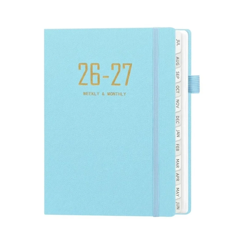 with Strap 2027 A5 Planner Notebook A5 Size Journal Writing Hardcover Journal Notebook Daily Planning Fabric Notebook
with Strap 2027 A5 Planner Notebook A5 Size Journal Writing Hardcover Journal Notebook Daily Planning Fabric Notebook
