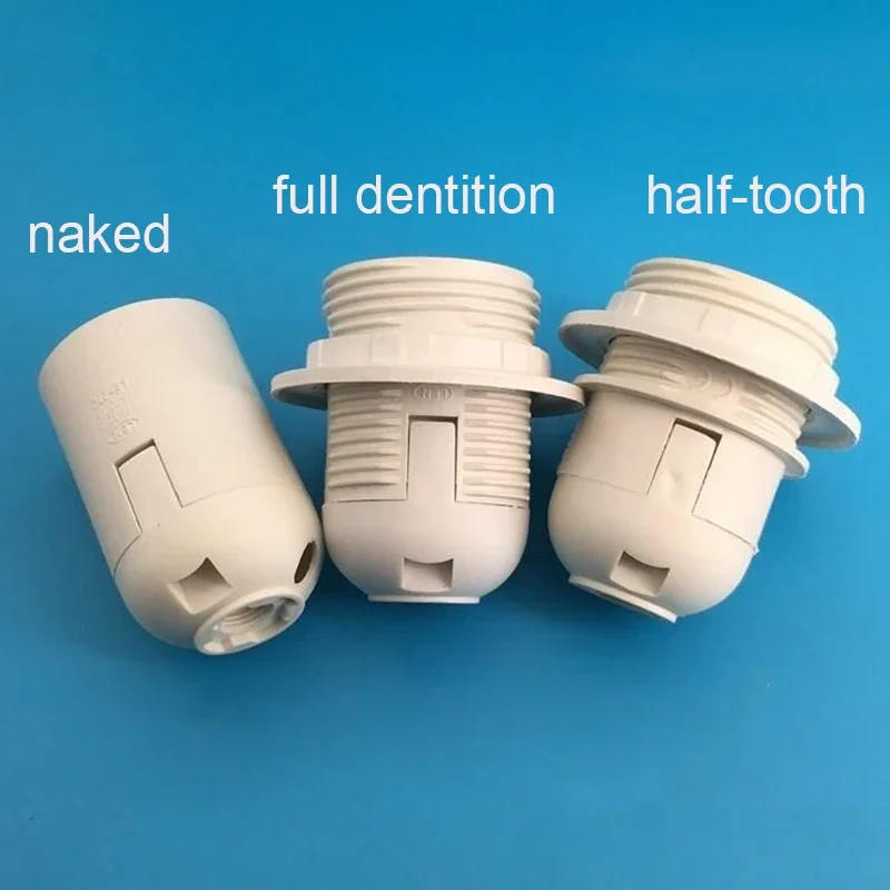 E27 Bulb Socket Plastic Lamp Holder E27 Converter Led Lamp Socket Corridor Stairs Indoor Lighting Bulb Socket Half Tooth
E27 Bulb Socket Plastic Lamp Holder E27 Converter Led Lamp Socket Corridor Stairs Indoor Lighting Bulb Socket Half Tooth