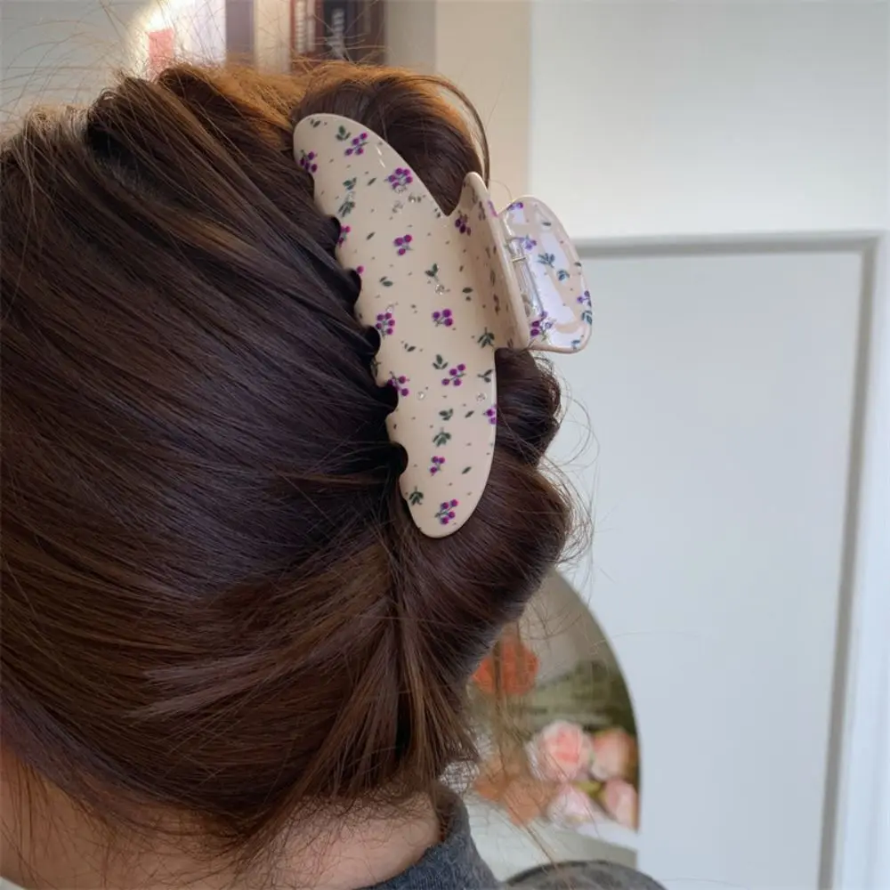Rhinestone Fresh Acetate Hair Claw Shark Clip Hairpin Small Floral Shark Clip Hair Clip Headwear Flower Hair Claw Streetwear
Rhinestone Fresh Acetate Hair Claw Shark Clip Hairpin Small Floral Shark Clip Hair Clip Headwear Flower Hair Claw Streetwear