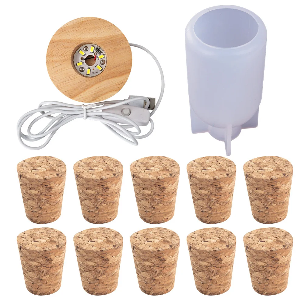 1Set Mini Bottle String Lights Mold DIY LED Light Bulb for Christmas Wedding Party DIY Decoration Wooden Base Included
1Set Mini Bottle String Lights Mold DIY LED Light Bulb for Christmas Wedding Party DIY Decoration Wooden Base Included