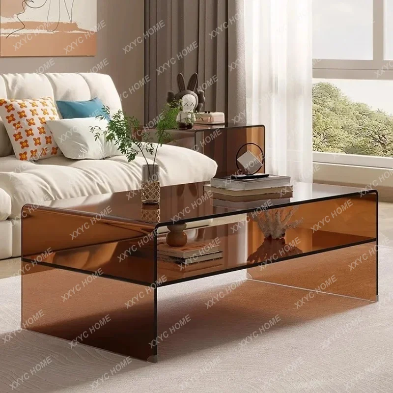Acrylic Coffee Table Simple Living Room Personalized Rectangular Tea Table Coffee Table Simple Modern Mini Office
Acrylic Coffee Table Simple Living Room Personalized Rectangular Tea Table Coffee Table Simple Modern Mini Office