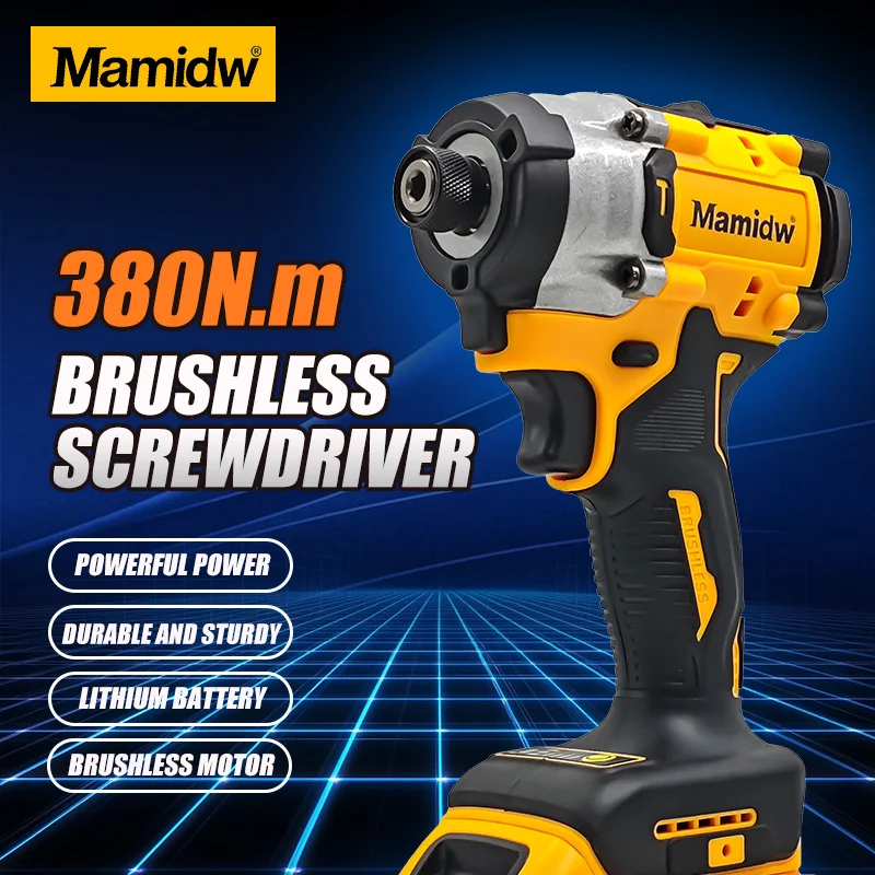 Бесщеточный ударный гайковерт 20В | Высокий крутящий момент, 0-2800 об/мин, со светодиодной подсветкой, совместим с аккумуляторами DeWalt, эргономичная рукоятка, прочный корпус.
Бесщеточный ударный гайковерт 20В | Высокий крутящий момент, 0-2800 об/мин, со светодиодной подсветкой, совместим с аккумуляторами DeWalt, эргономичная рукоятка, прочный корпус.