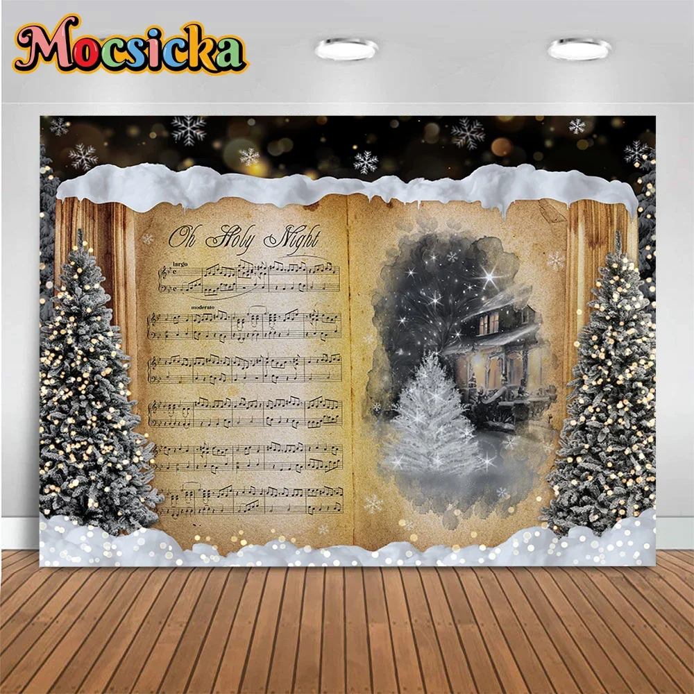 Merry Christmas Party Winter Backdrop Booth Fairy Book Holiday Symphony Frozen Wonderland Decor Xmas Tree Background Kids Studio
Merry Christmas Party Winter Backdrop Booth Fairy Book Holiday Symphony Frozen Wonderland Decor Xmas Tree Background Kids Studio