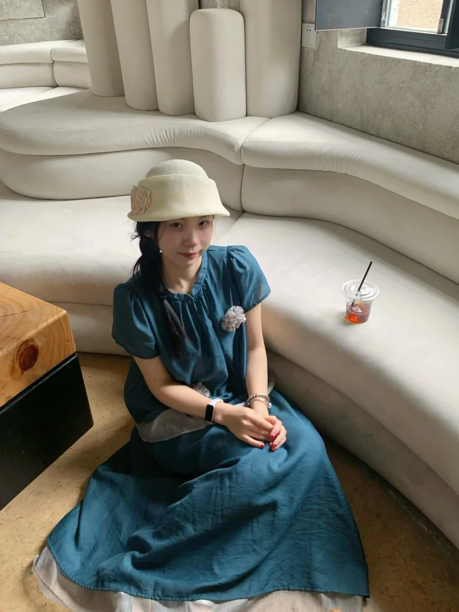 Wu Shu Uncle's Original Design Handmade Half-length Skirt with Special Color Scheme Fairy-like Shirt A-line Skirt
Wu Shu Uncle's Original Design Handmade Half-length Skirt with Special Color Scheme Fairy-like Shirt A-line Skirt