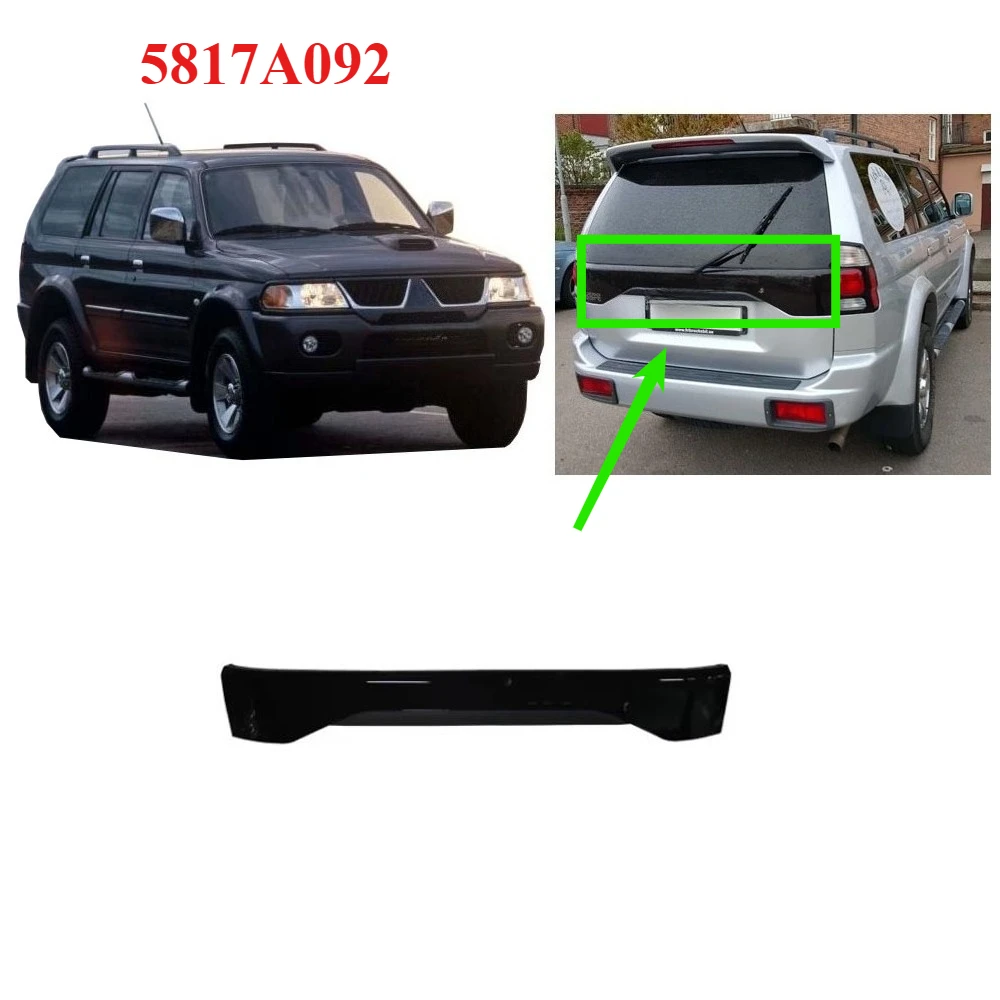 No Painting Tail Door Cover for Pajero Sport 5817A092 2001-2006 Rear Board for Montero Sport Decoration Plate Garnish Tailgate
No Painting Tail Door Cover for Pajero Sport 5817A092 2001-2006 Rear Board for Montero Sport Decoration Plate Garnish Tailgate