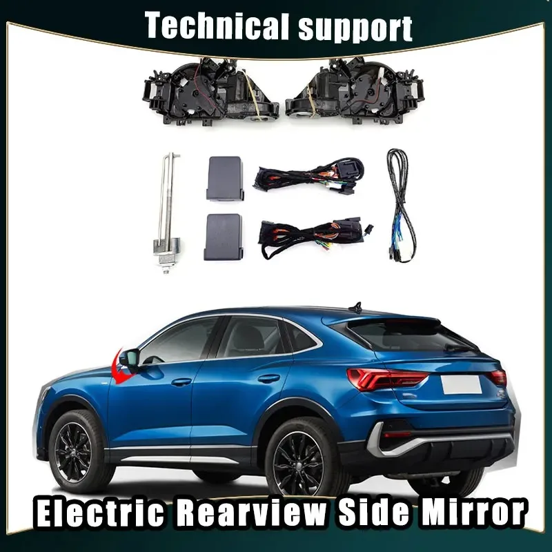 Car Mirror Electric Automatic Rearview Mirror Folding System Side Mirrors Folded Motor Kit Modules for Audi Q3 2015-2023
Car Mirror Electric Automatic Rearview Mirror Folding System Side Mirrors Folded Motor Kit Modules for Audi Q3 2015-2023