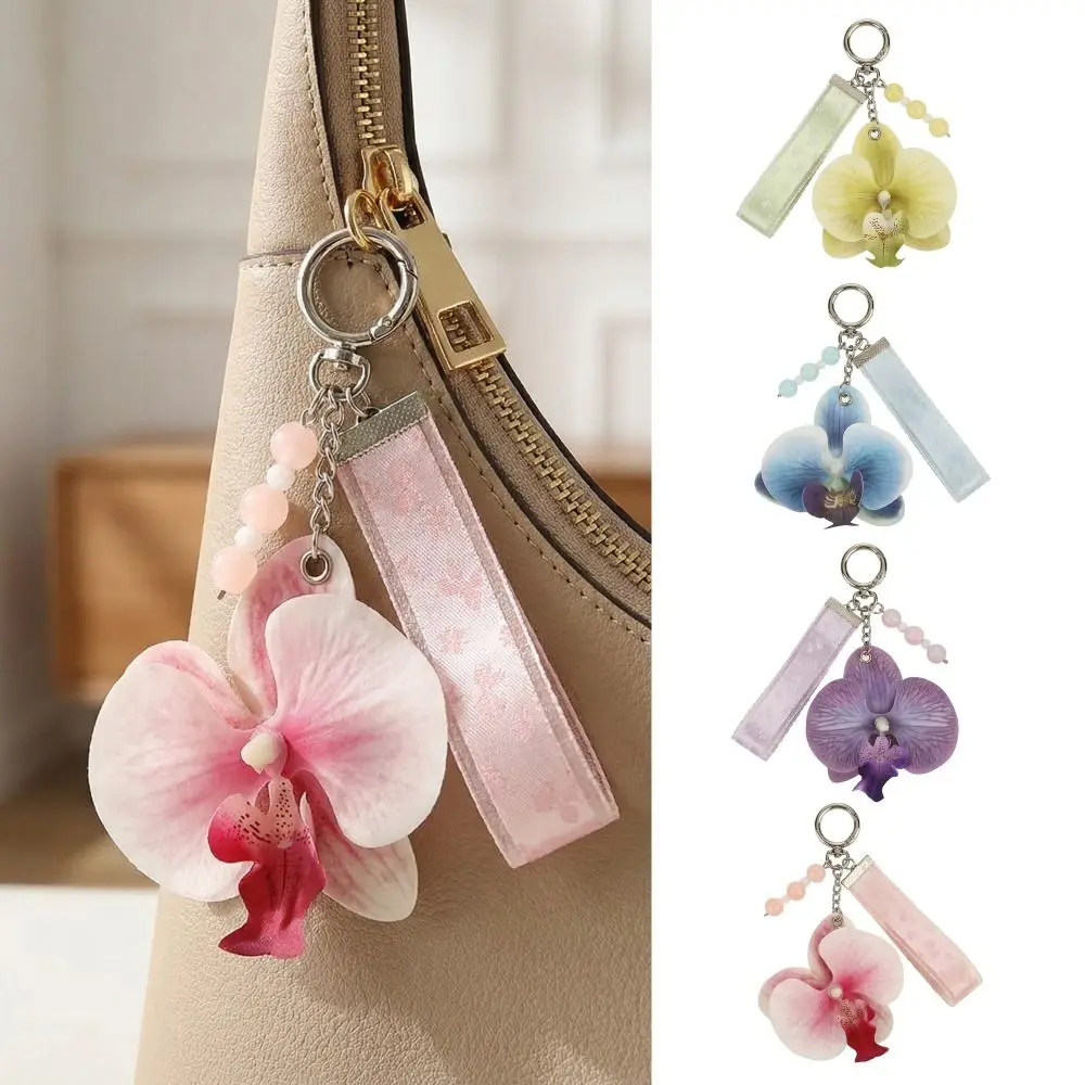 Fashion Simulation Flower Orchid Lily Keychain Backpack Decoration Gifts Simulation Flower Keyring Colorful Flower Bag Pendant
Fashion Simulation Flower Orchid Lily Keychain Backpack Decoration Gifts Simulation Flower Keyring Colorful Flower Bag Pendant
