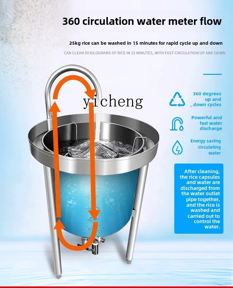 Fully Automatic Rice Washer Commercial Rice Washing Machine Water Pressure Washer Stainless Steel Rice Washer
Fully Automatic Rice Washer Commercial Rice Washing Machine Water Pressure Washer Stainless Steel Rice Washer
